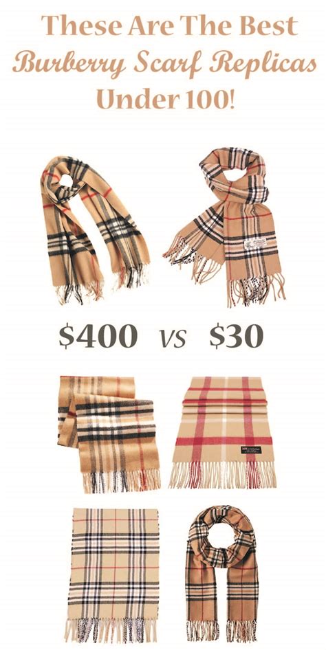 burberry check scarf dupe|Burberry scarf vs real.